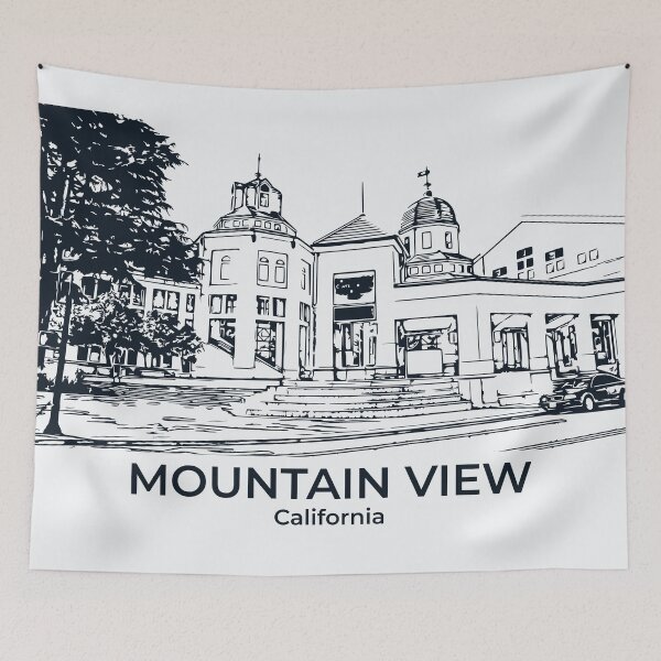 Item preview, Mountain View - California designed and sold by Lakeric Cityscapes.
