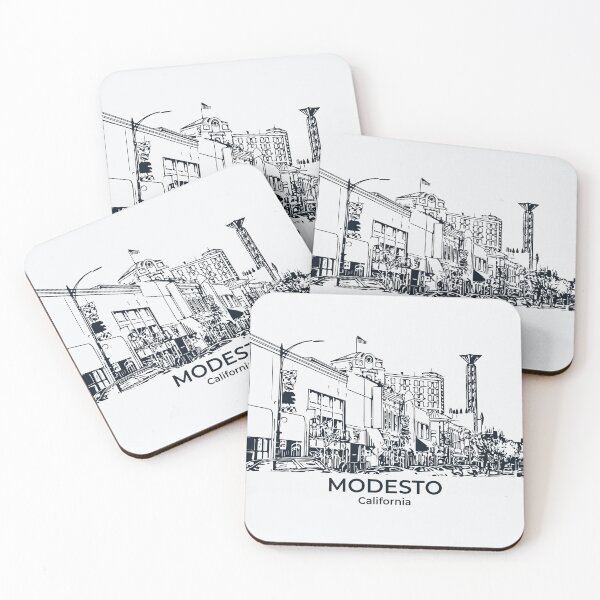 Item preview, Modesto - California designed and sold by Lakeric Cityscapes.