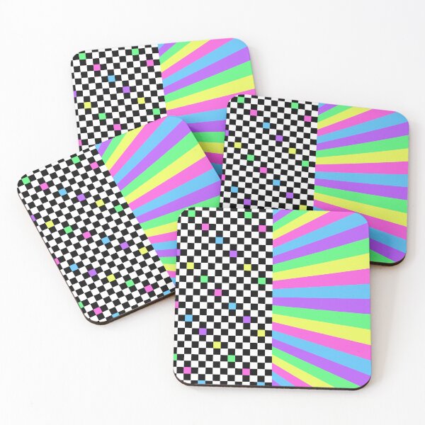 Item preview, Kawaii 80's Pattern 1 designed and sold by kitschandkawaii.
