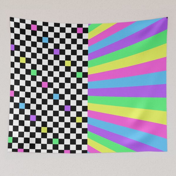 Item preview, Kawaii 80's Pattern 1 designed and sold by kitschandkawaii.