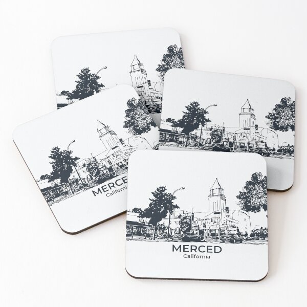 Item preview, Merced - California designed and sold by Lakeric Cityscapes.