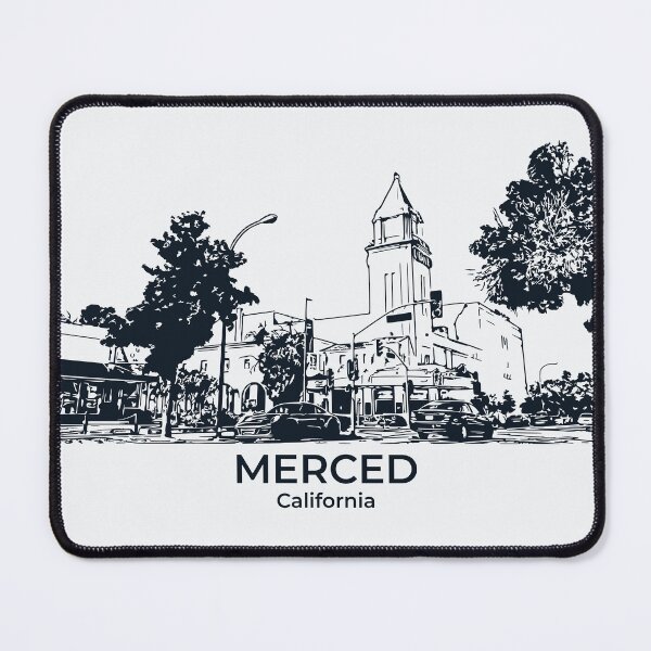 Item preview, Merced - California designed and sold by Lakeric Cityscapes.