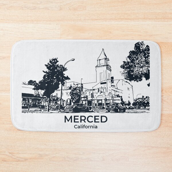 Item preview, Merced - California designed and sold by Lakeric Cityscapes.