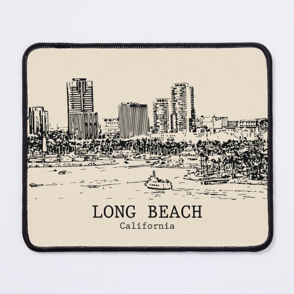Item preview, Long Beach - California designed and sold by Lakeric Cityscapes.