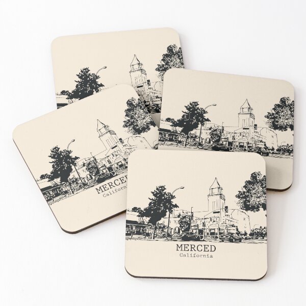Item preview, Merced - California designed and sold by Lakeric Cityscapes.