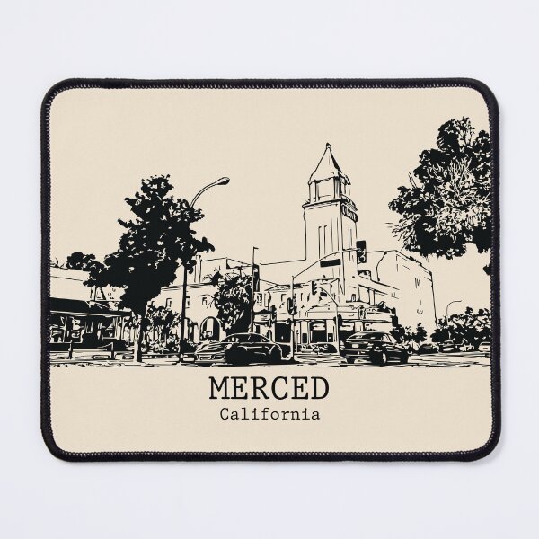 Item preview, Merced - California designed and sold by Lakeric Cityscapes.