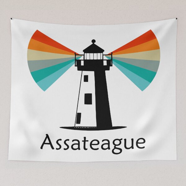Item preview, Assateague Virginia Lighthouse Rainbow designed and sold by Esskay Designs.