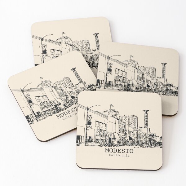 Item preview, Modesto - California designed and sold by Lakeric Cityscapes.