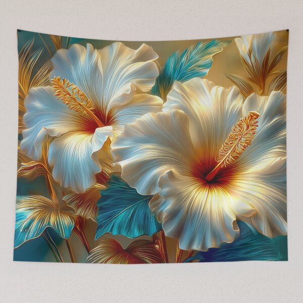 Item preview,  Tropical Hibiscus Flowers  designed and sold by MargaretWiktor.