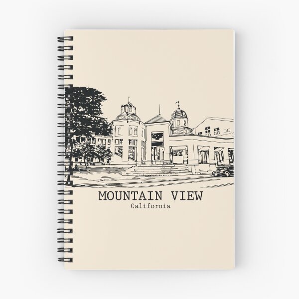 Item preview, Mountain View - California designed and sold by Lakeric Cityscapes.