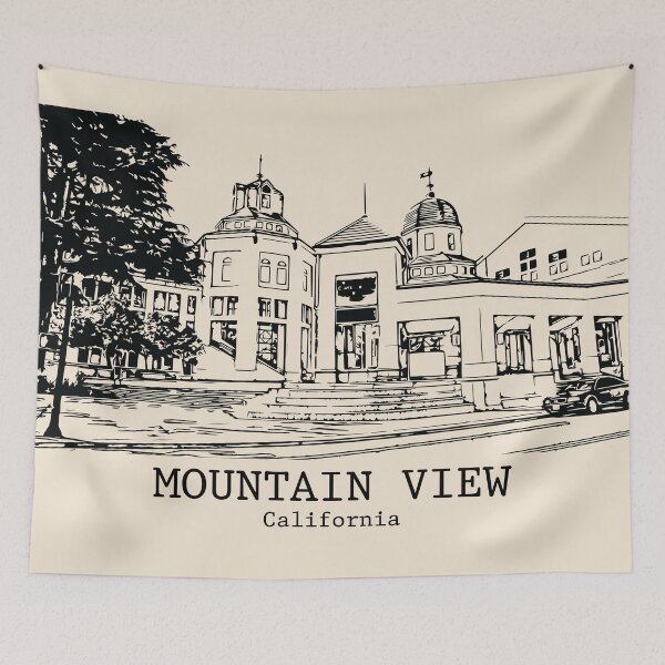 Item preview, Mountain View - California designed and sold by Lakeric Cityscapes.