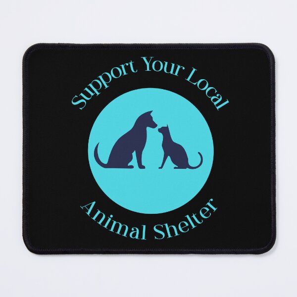 Item preview, Support Your Local Animal Shelter – Dog and Cat Silhouette Rescue Design. designed and sold by TBWCREATIONS.