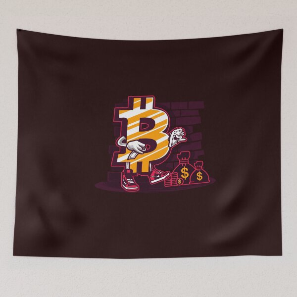 Item preview, Bitcoin Hustle - Stack Sats Daily | Crypto Street Art designed and sold by zbigniewcz.