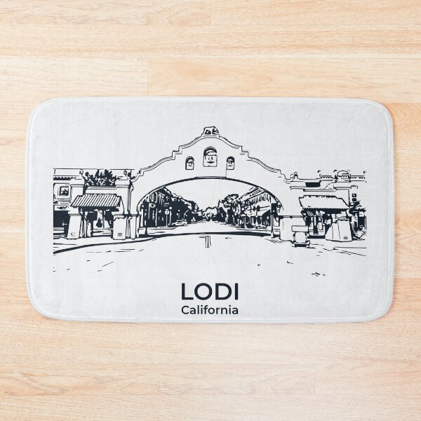 Item preview, Lodi - California designed and sold by Lakeric Cityscapes.