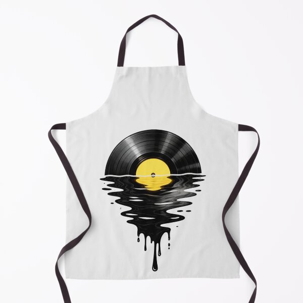 Item preview, Melting Vinyl Music Reflection designed and sold by TextAura™.