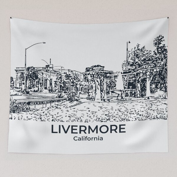 Item preview, Livermore - California designed and sold by Lakeric Cityscapes.