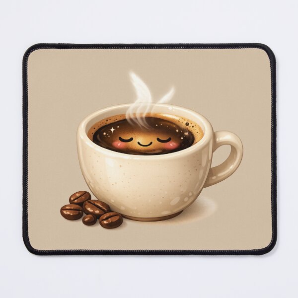 Item preview, Cozy Espresso Cup Art – Cute Café Coffee Espresso Art designed and sold by MeghannsMinimalMeals.