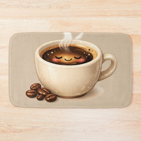 Item preview, Cozy Espresso Cup Art – Cute Café Coffee Espresso Art designed and sold by MeghannsMinimalMeals.