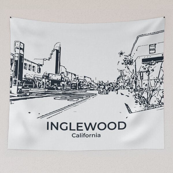 Item preview, Inglewood - California designed and sold by Lakeric Cityscapes.