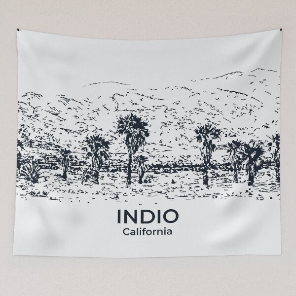 Item preview, Indio - California designed and sold by Lakeric Cityscapes.