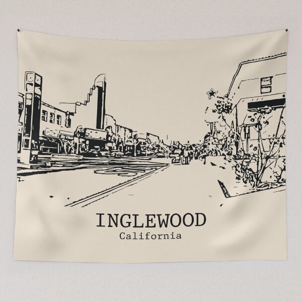 Item preview, Inglewood - California designed and sold by Lakeric Cityscapes.