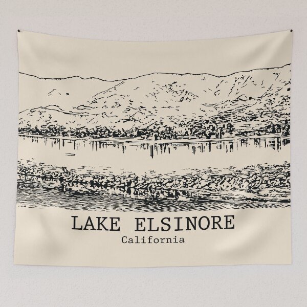 Item preview, Lake Elsinore - California designed and sold by Lakeric Cityscapes.