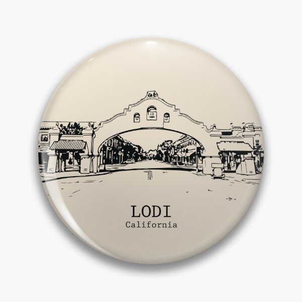 Item preview, Lodi - California designed and sold by Lakeric Cityscapes.