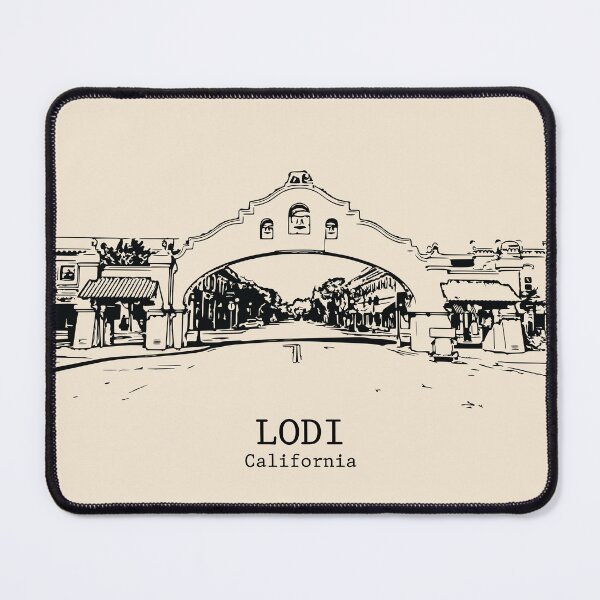 Item preview, Lodi - California designed and sold by Lakeric Cityscapes.