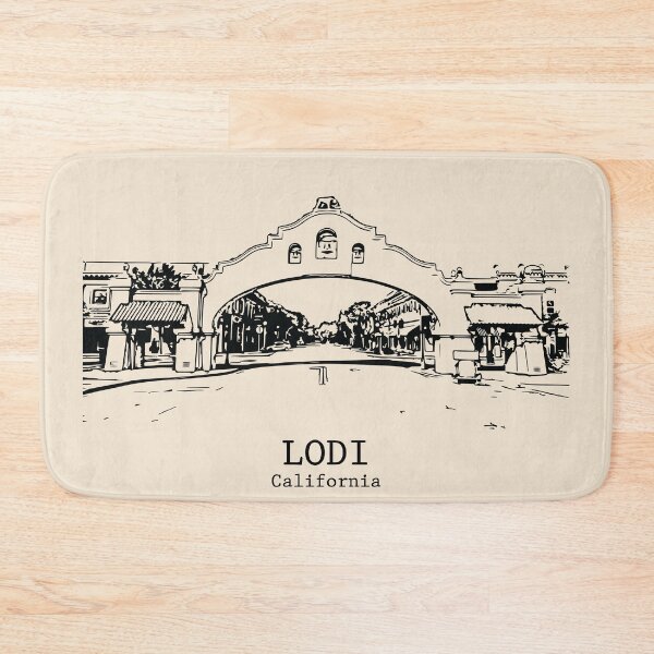 Item preview, Lodi - California designed and sold by Lakeric Cityscapes.