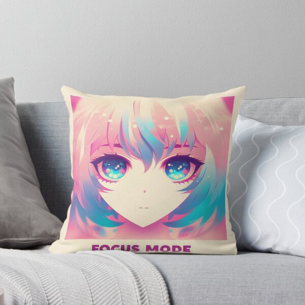 Item preview, Focus Mode Anime Art | Cute Anime Girl Productivity Aesthetic Illustration designed and sold by shopwithcare.