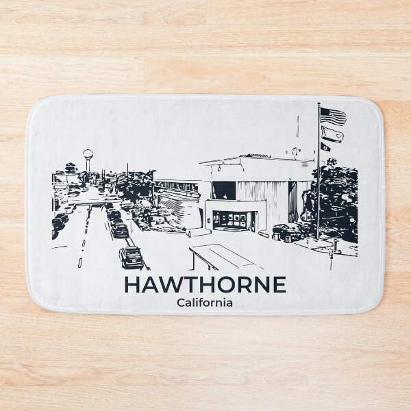 Item preview, Hawthorne - California designed and sold by Lakeric Cityscapes.