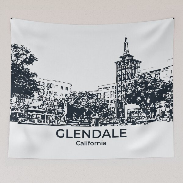 Item preview, Glendale - California designed and sold by Lakeric Cityscapes.