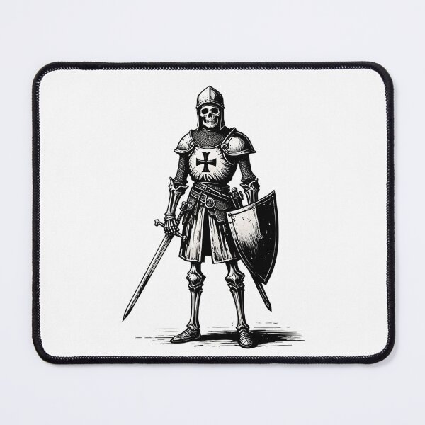 Item preview, Crusader Skeleton Knight designed and sold by Retrics Studio.