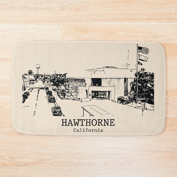 Item preview, Hawthorne - California designed and sold by Lakeric Cityscapes.