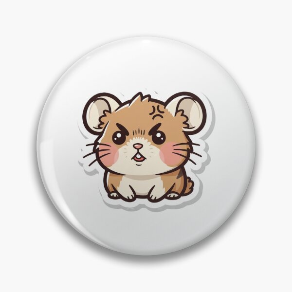 Item preview,  Grumpy Hamster Sticker  designed and sold by umtushop.