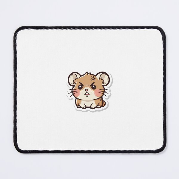 Item preview, Grumpy Hamster Sticker designed and sold by umtushop.