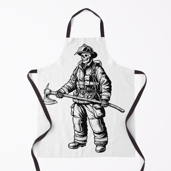 Item preview, Firefighter Skeleton designed and sold by Retrics Studio.