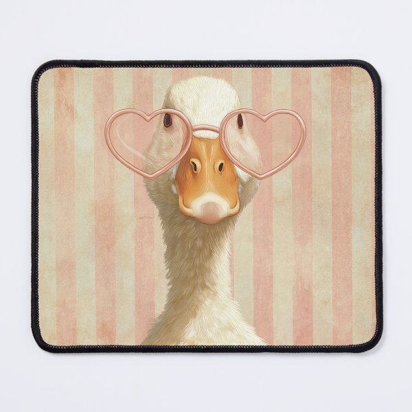 Item preview, Duck with love heart glasses designed and sold by Brendon987.