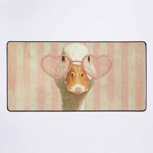 Item preview, Duck with love heart glasses designed and sold by Brendon987.