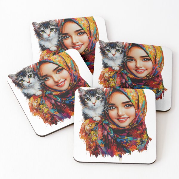 Item preview, Hijab cat designed and sold by Lilja888.