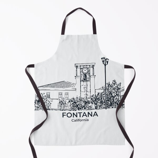 Artikelvorschau, Fontana - Kalifornien entworfen und verkauft von Lakeric Cityscapes.