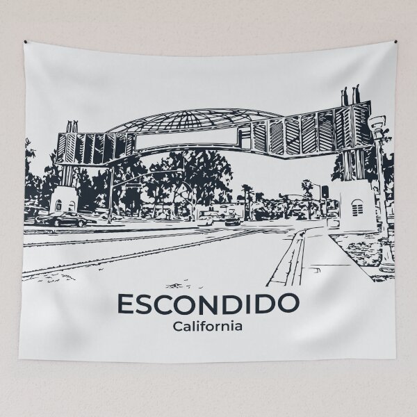 Item preview, Escondido - California designed and sold by Lakeric Cityscapes.