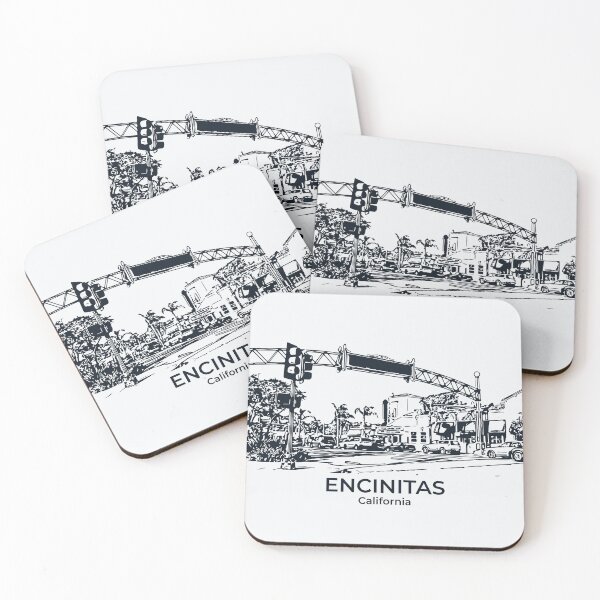 Item preview, Encinitas - California designed and sold by Lakeric Cityscapes.