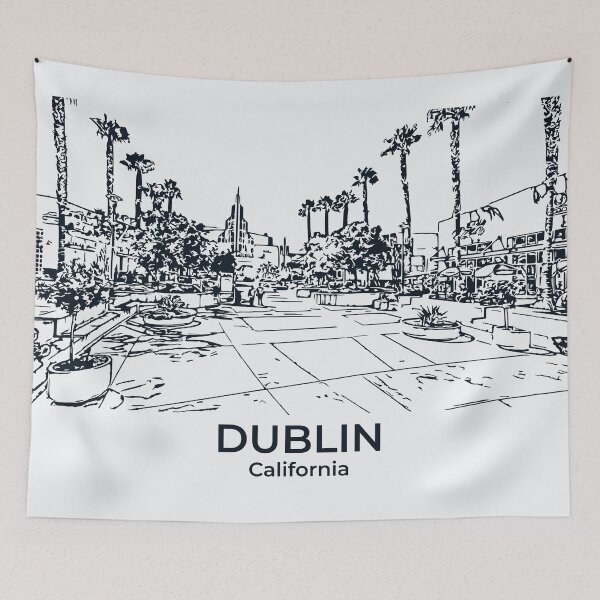 Item preview, Dublin - California designed and sold by Lakeric Cityscapes.