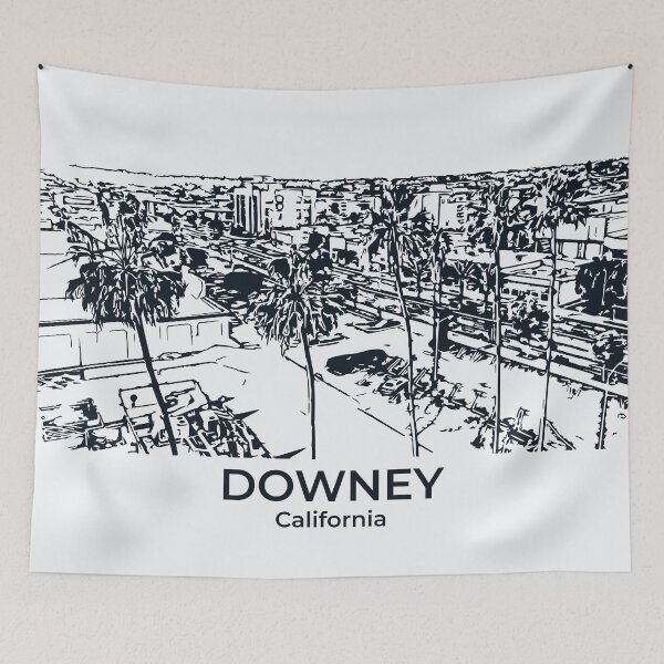 Item preview, Downey - California designed and sold by Lakeric Cityscapes.