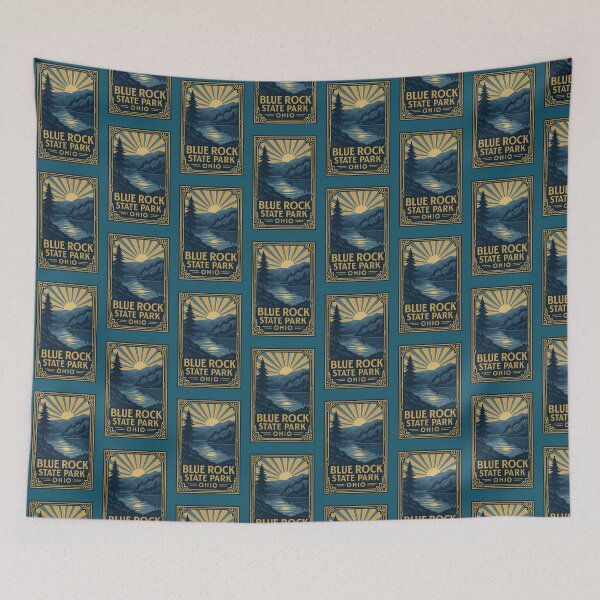 Item preview, Blue Rock State Park designed and sold by Broken Antler Designs .