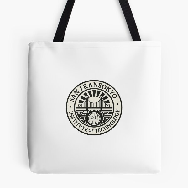 Artikelvorschau, Emblem des San Fransokyo Institute of Technology – Futuristisches Technologie-Siegeldesign entworfen und verkauft von ClassroomInk.