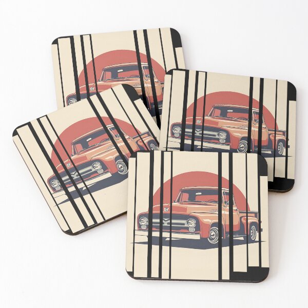 Item preview, For F100 Pickup Truck, 1956 vintage, retro, bold and iconic F100 6 designed and sold by Neon G.