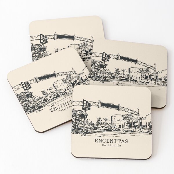 Item preview, Encinitas - California designed and sold by Lakeric Cityscapes.