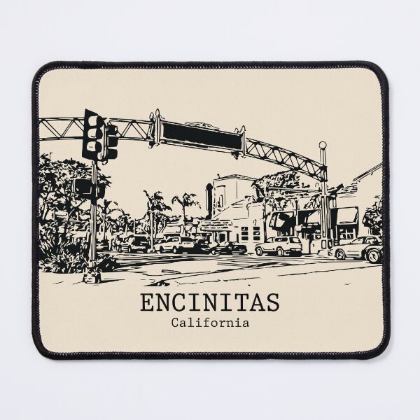Item preview, Encinitas - California designed and sold by Lakeric Cityscapes.